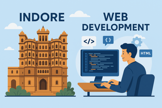 Web development company in Indore India