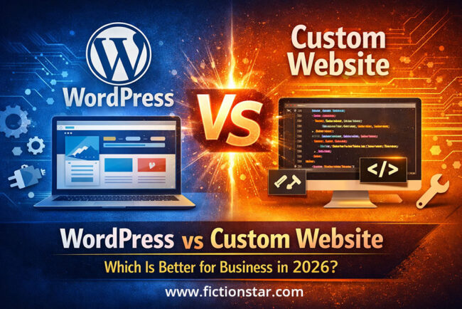 WordPress vs custom website