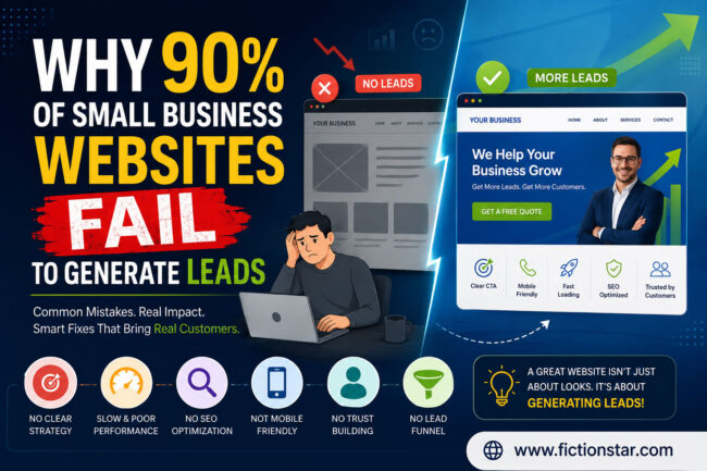 Why 90% of Small Business Websites Fail to Generate Leads Why 90% of Small Business Websites Fail to Generate Leads