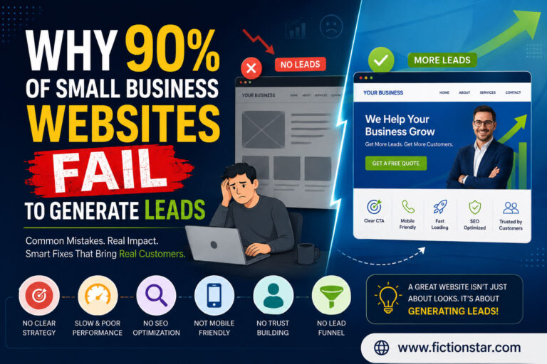 Why 90% of Small Business Websites Fail to Generate Leads Why 90% of Small Business Websites Fail to Generate Leads