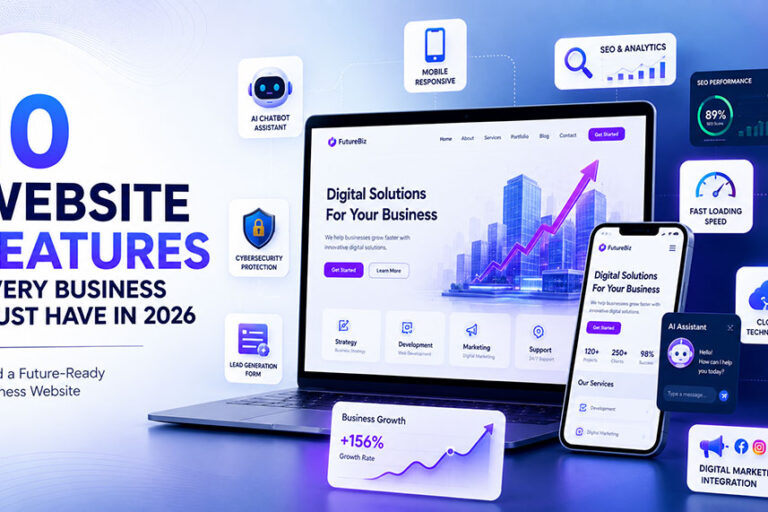 10 Website Features Every Business Must Have in 2026